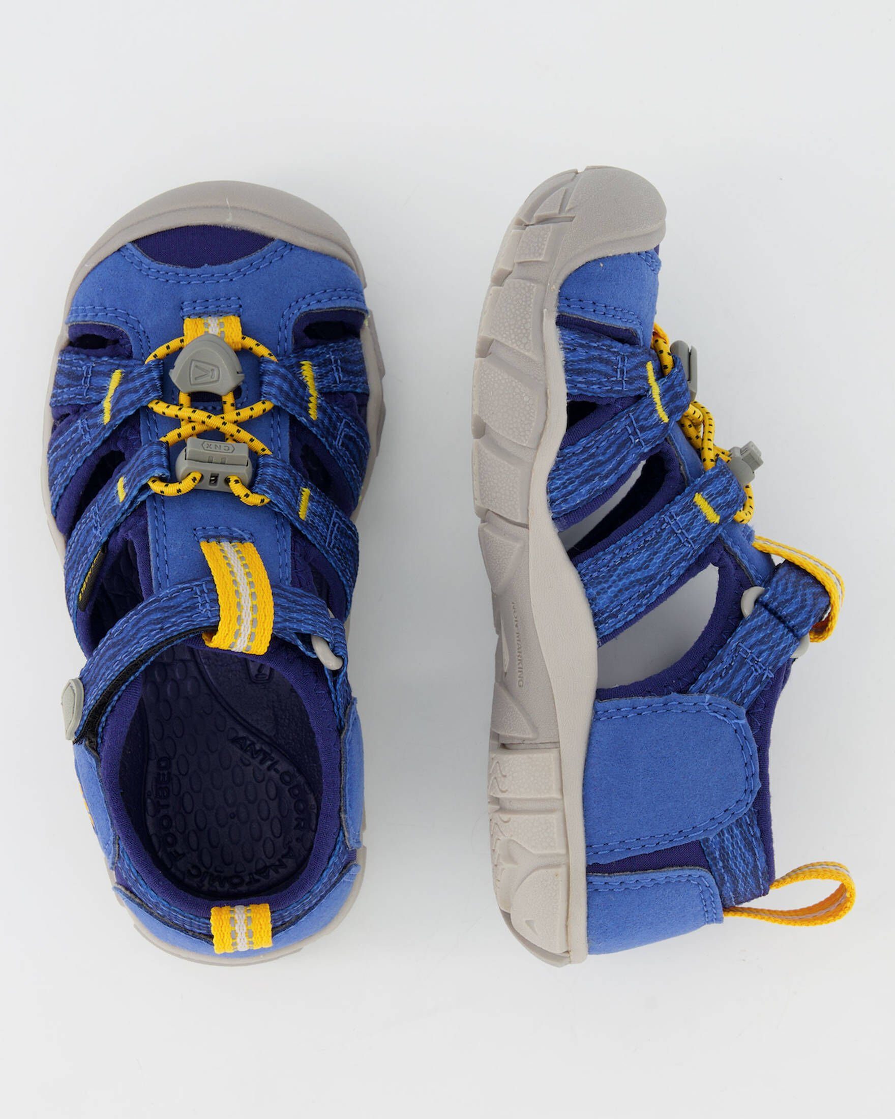 Kombi Wanderschuh Trekkingsandalen sonst Jungen Keen blau SEACAMP II