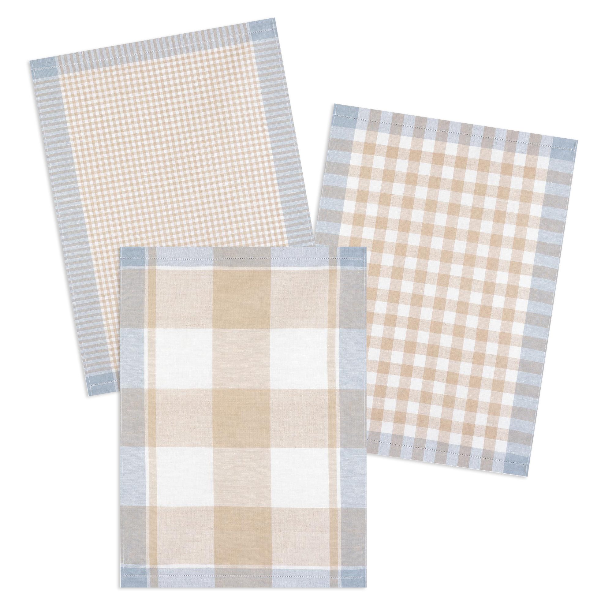 Kracht Geschirrtuch Landhaus, (Set, 3-tlg., Set), günstig online kaufen