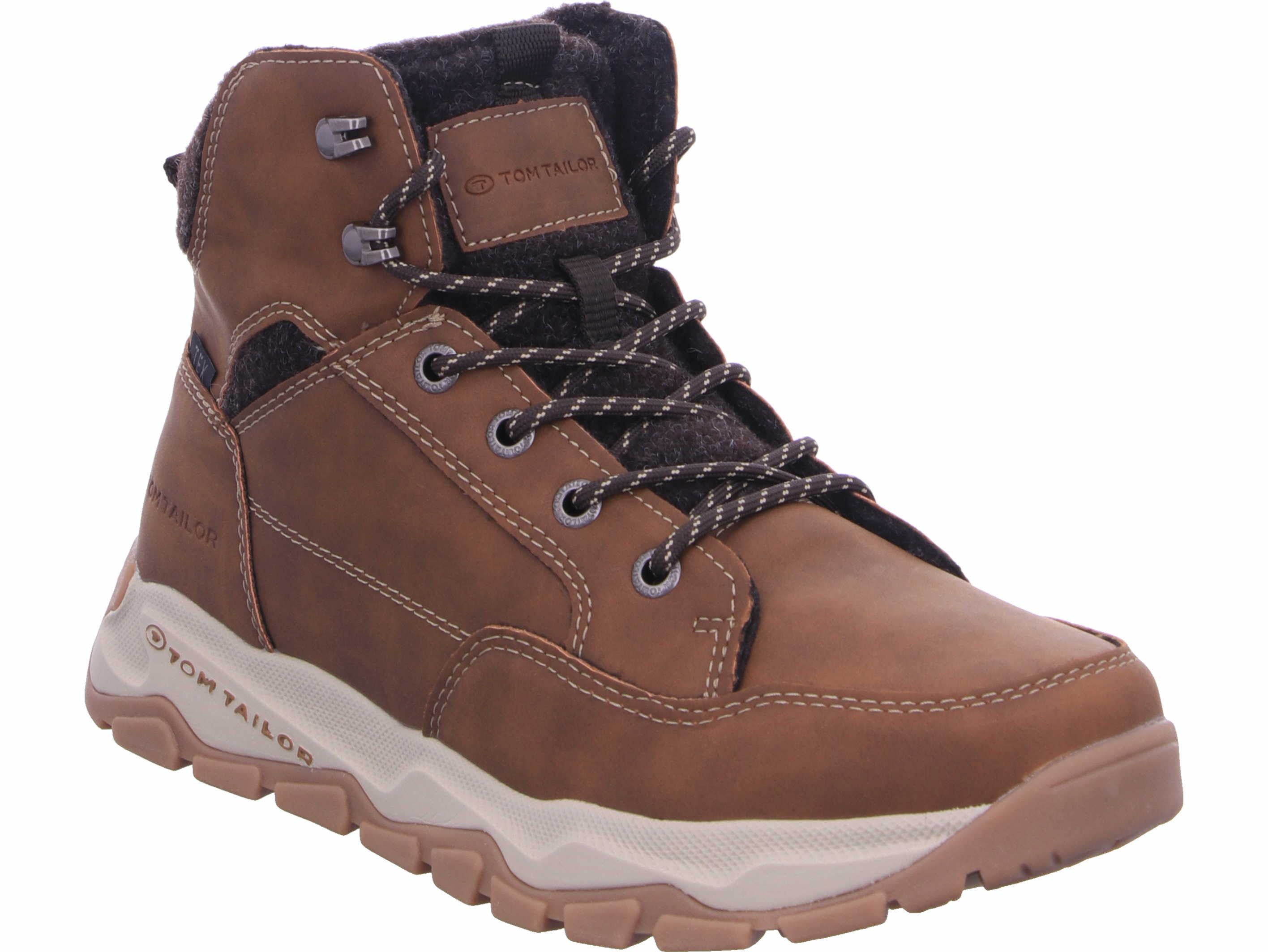 TOM TAILOR Schnürstiefel mit TEX-Membran