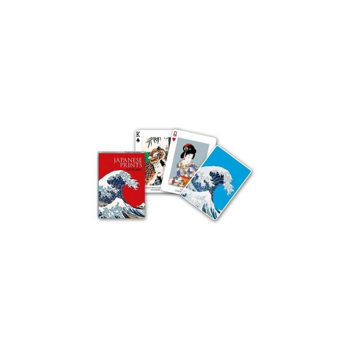 Piatnik Spiel PIA1689 - Spielkarten: Japanese Prints - 1x 55 Blatt