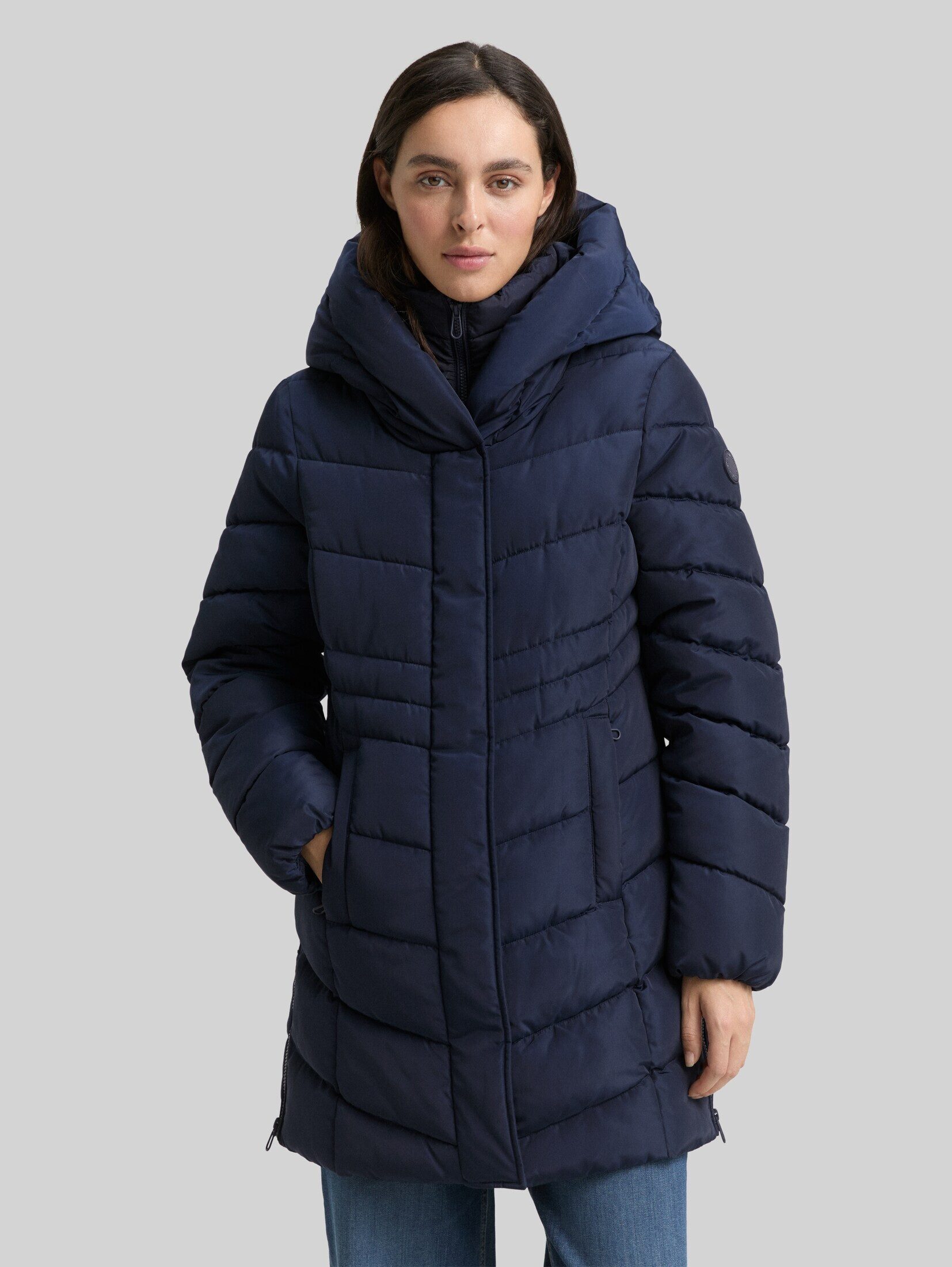 TOM TAILOR Steppmantel Jacken Puffer-Mantel im 2-in-1-Look