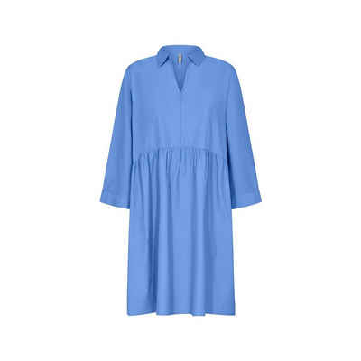 soyaconcept Tunika hell-blau passform textil (1-tlg)
