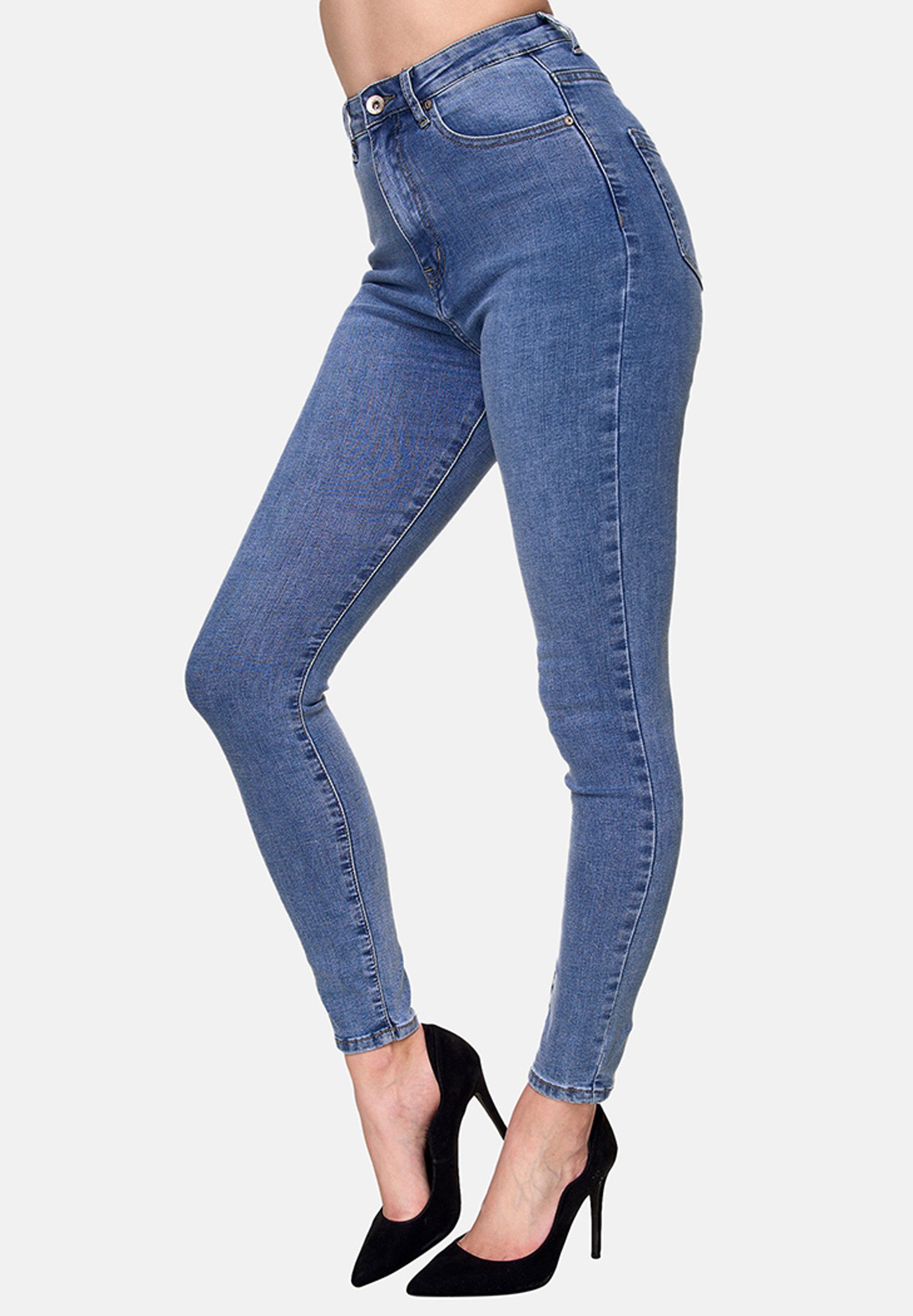 Elara Slim-fit-Jeans Highwaist Jeans