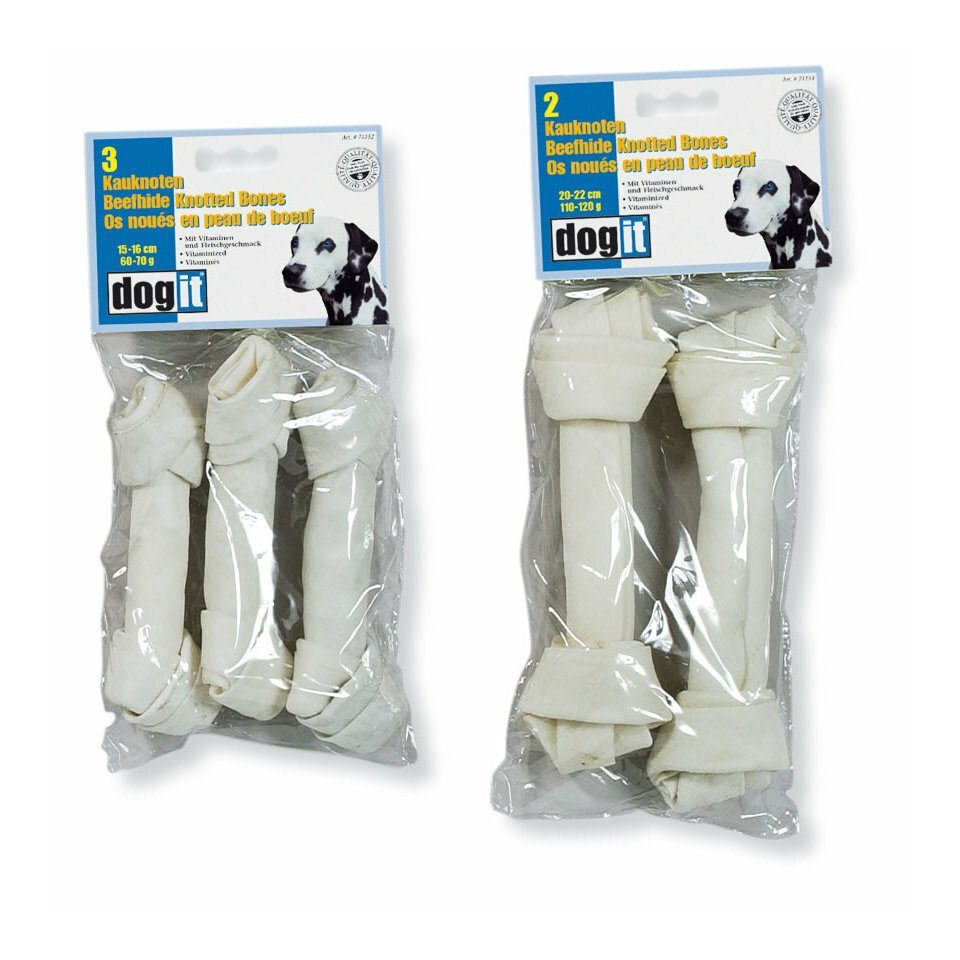 Dogit Kauspielzeug Kauknoten 3er Pack - 15 cm