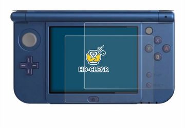 BROTECT Schutzfolie für Nintendo New 3DS XL (Unteres Display), Displayschutzfolie, 2 Stück, Folie klar