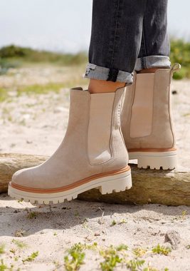 Elbsand Chelseaboots aus Leder, Schlupfstiefel, Ankle Boots