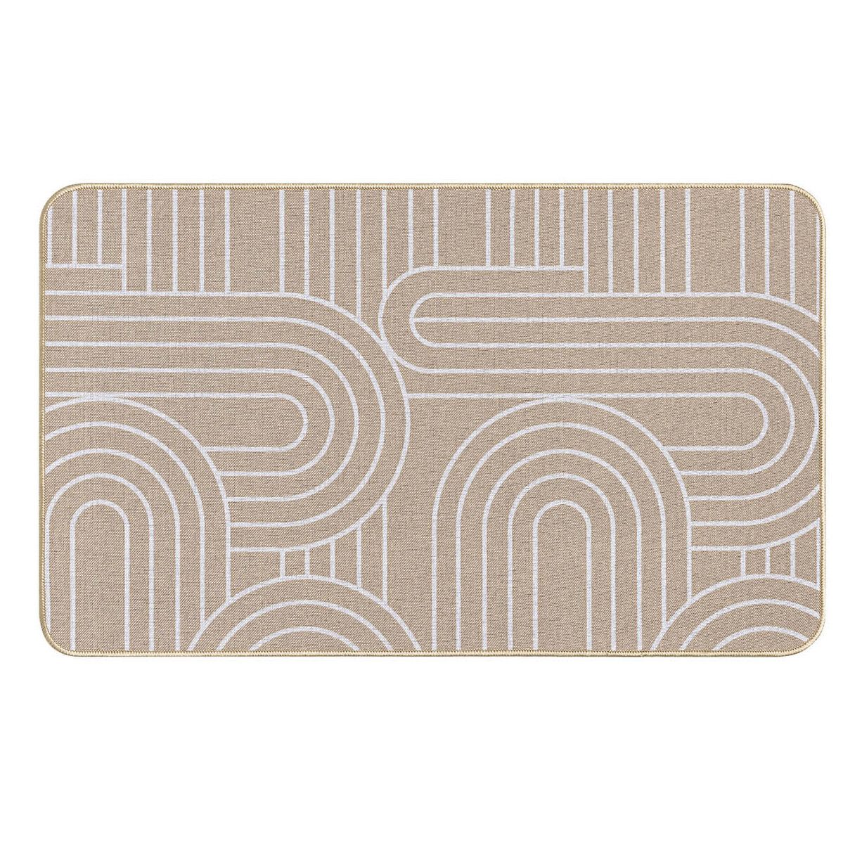 Douceur d'intérieur Teppich Gewebter Teppich mit Muster, 45 x 75 cm, MODUL