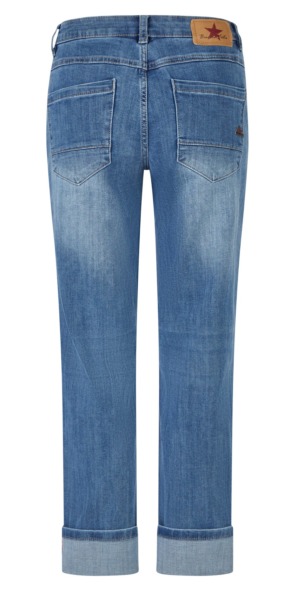 Buena Vista Stretch-Jeans BUENA VISTA ANNA C STRAIGHT 7/8 ocean blue BV B5859 355 T.4503 - Stret