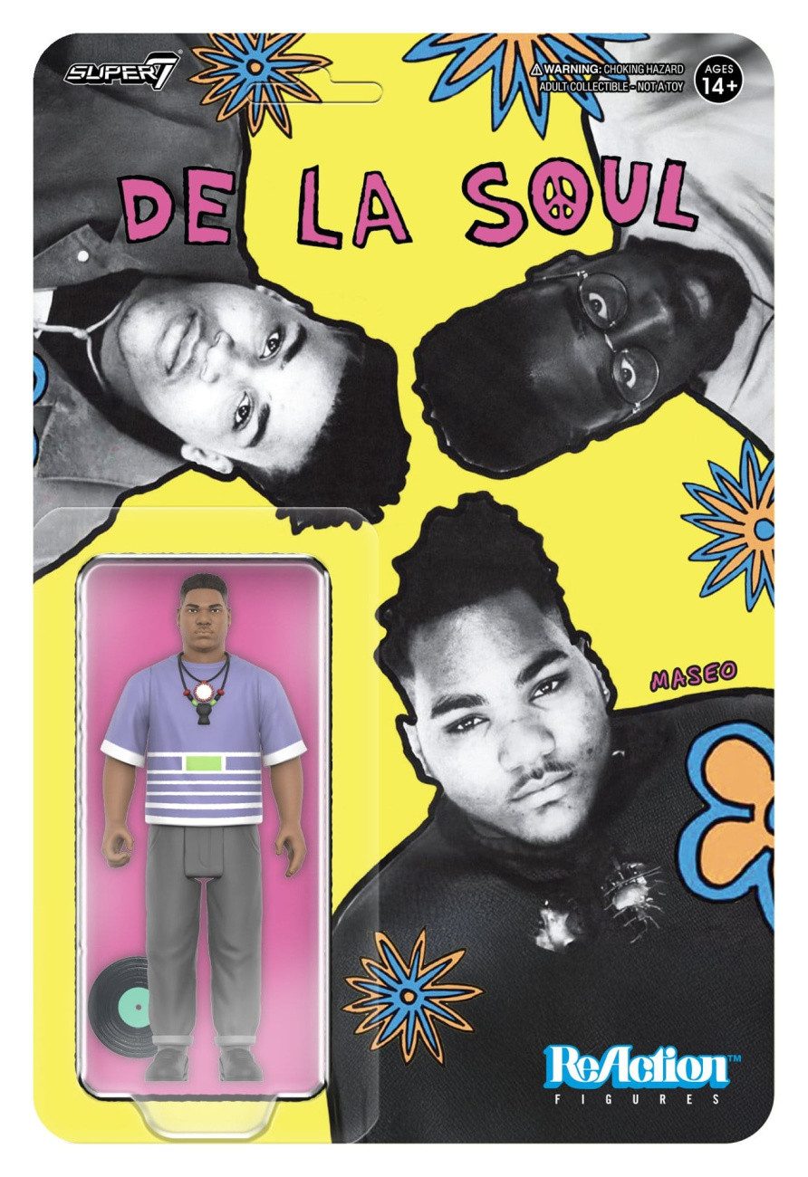 Super7 Actionfigur De La Soul ReAction Actionfigur Wave 01 Vincent "Maseo" Mason (Me, Mys