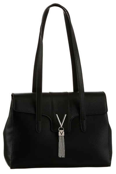 VALENTINO BAGS Umhängetasche DIVINA, mit dekorativem Anhänger Handtasche Damen Tasche Damen