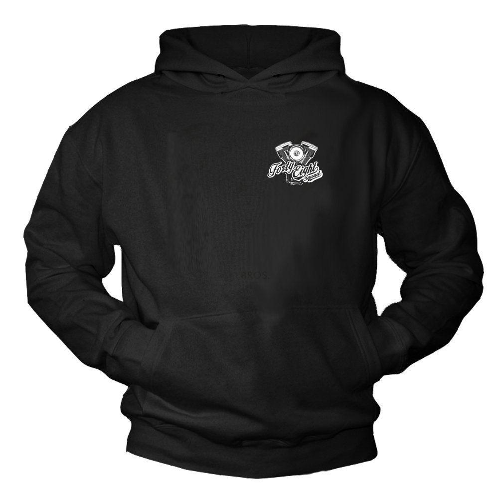 MAKAYA Kapuzenpullover Herren Motorrad Bekleidung Sweatshirt Pullover Biker Hoodie Männer