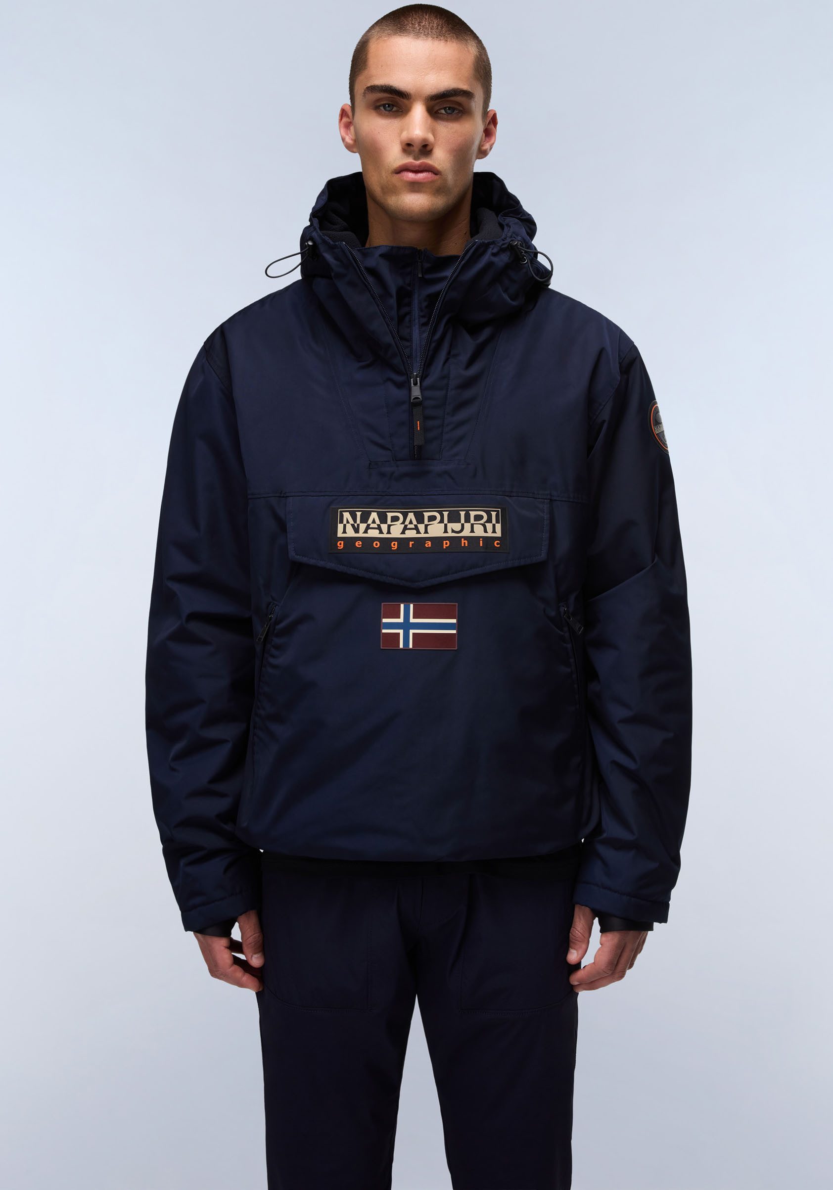 Napapijri Anorak RAINFOREST regular fit, mit seitlichen Reißverschluss, Bel günstig online kaufen