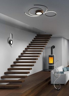 lightling Stehlampe Jove, LED fest integriert, warmweiß, kaltweiß, moderne Designlampe, Lichtfarbe individuell einstellbar