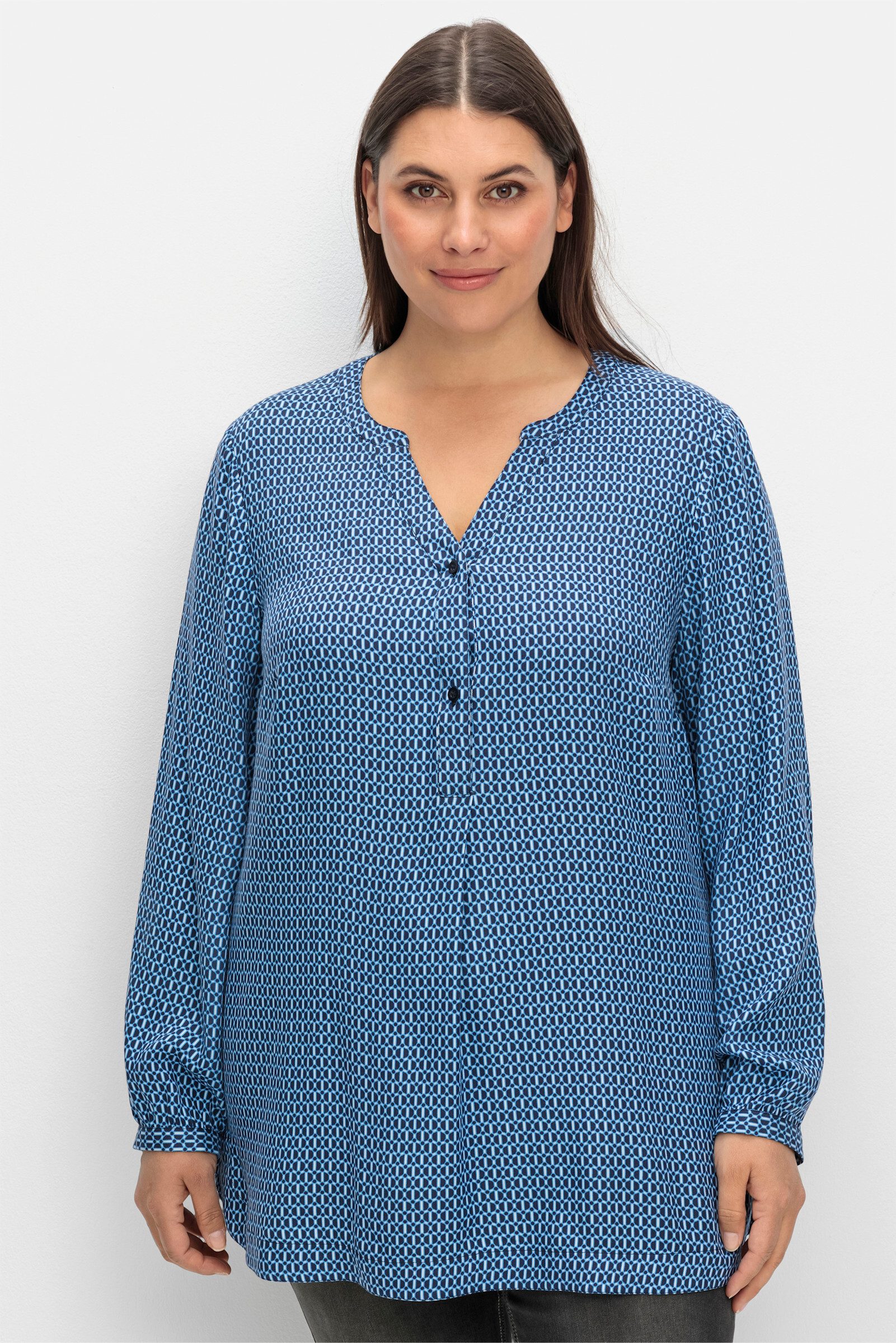 Sheego Klassische Bluse Tunika . günstig online kaufen