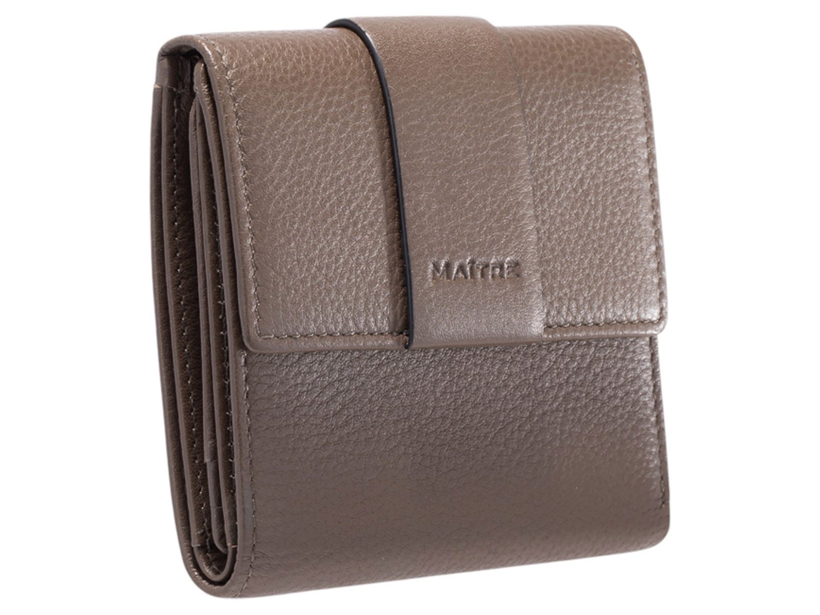 Maître Geldbörse Kirschroth Diethilde Purse Sq5F 4060001413 Portmonnaie Leather Wallet (Stück, 1-tlg., 1), Kirschroth Diethilde