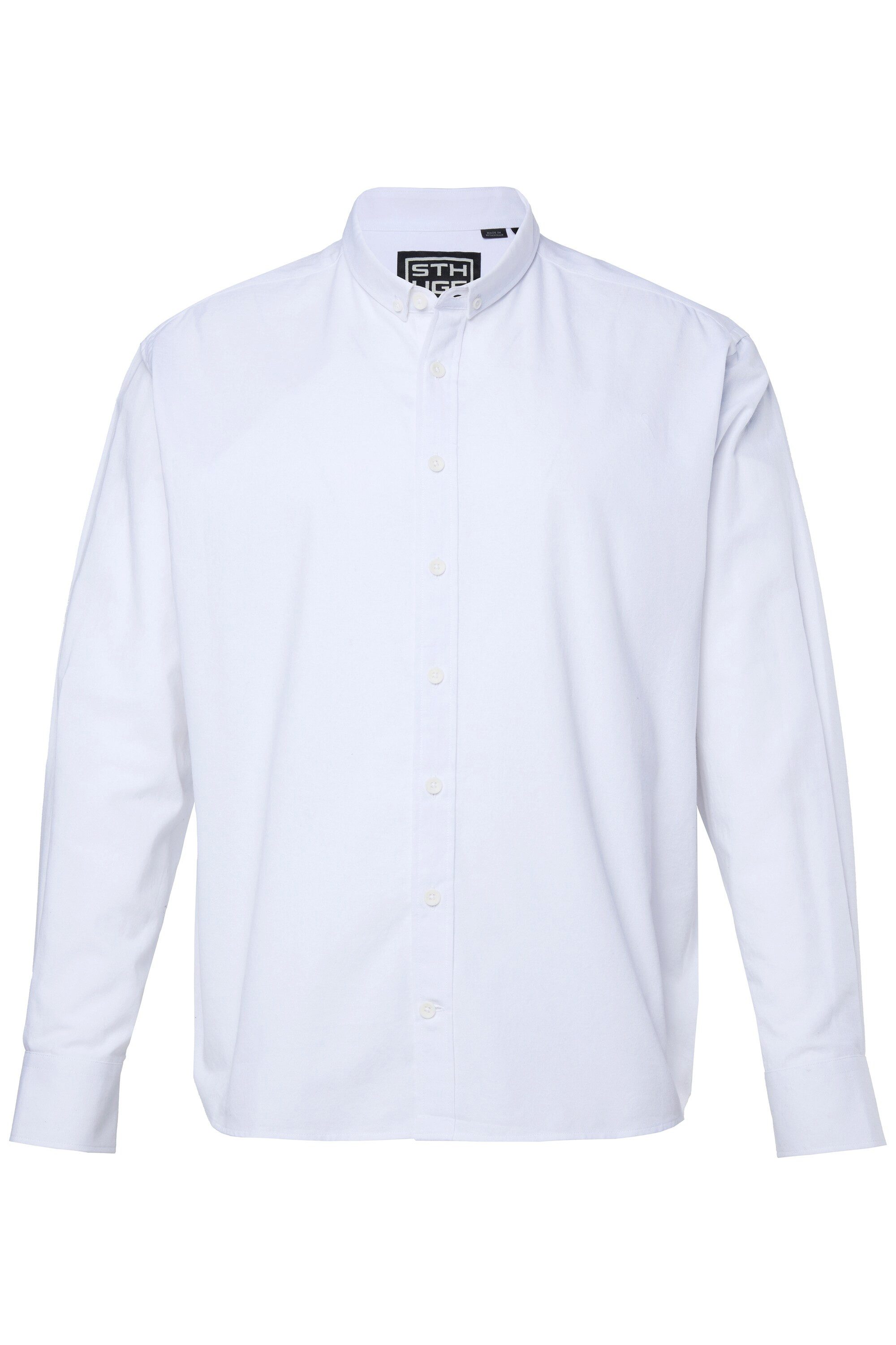 STHUGE Businesshemd Hemd Langarm oversized Boxy Fit