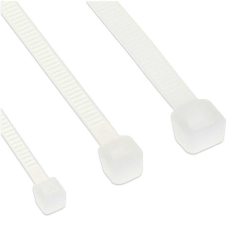 Inline InLine® Kabelbinder, Länge 200mm, Breite 7,2mm, 100 Stück Audio- & Video-Kabel