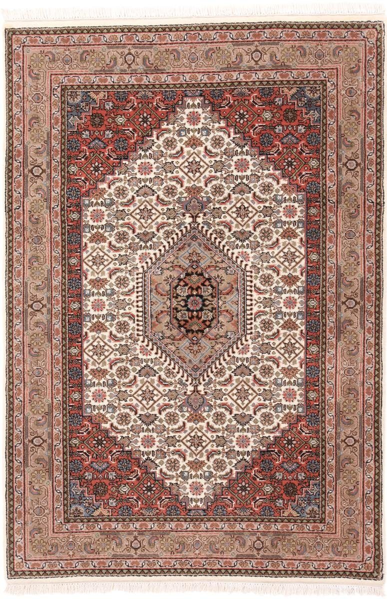 Orientteppich Indo Bidjar Herati 15 Nain Trading, Handgeknüpfter Orientteppich, Höhe: rechteckig, mm 119x182