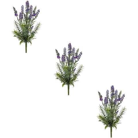 Kunstblume Lavendelbund Lavendel, Creativ green, Höhe 37 cm