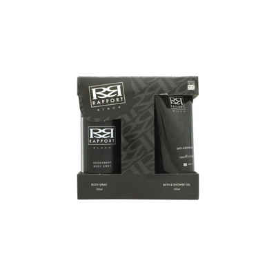 dana Hautpflege-Set Rapport Black Gift Set 150ml Shower Gel + 150ml Deodorant Body Spray