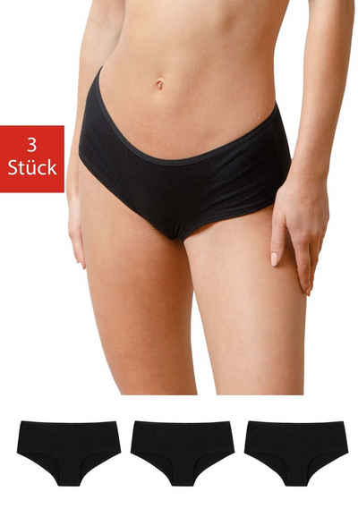 SNOCKS Hipster Panties Damen Unterhose (3-St) aus Bio-Baumwolle für ein bequemes Tragegefühl