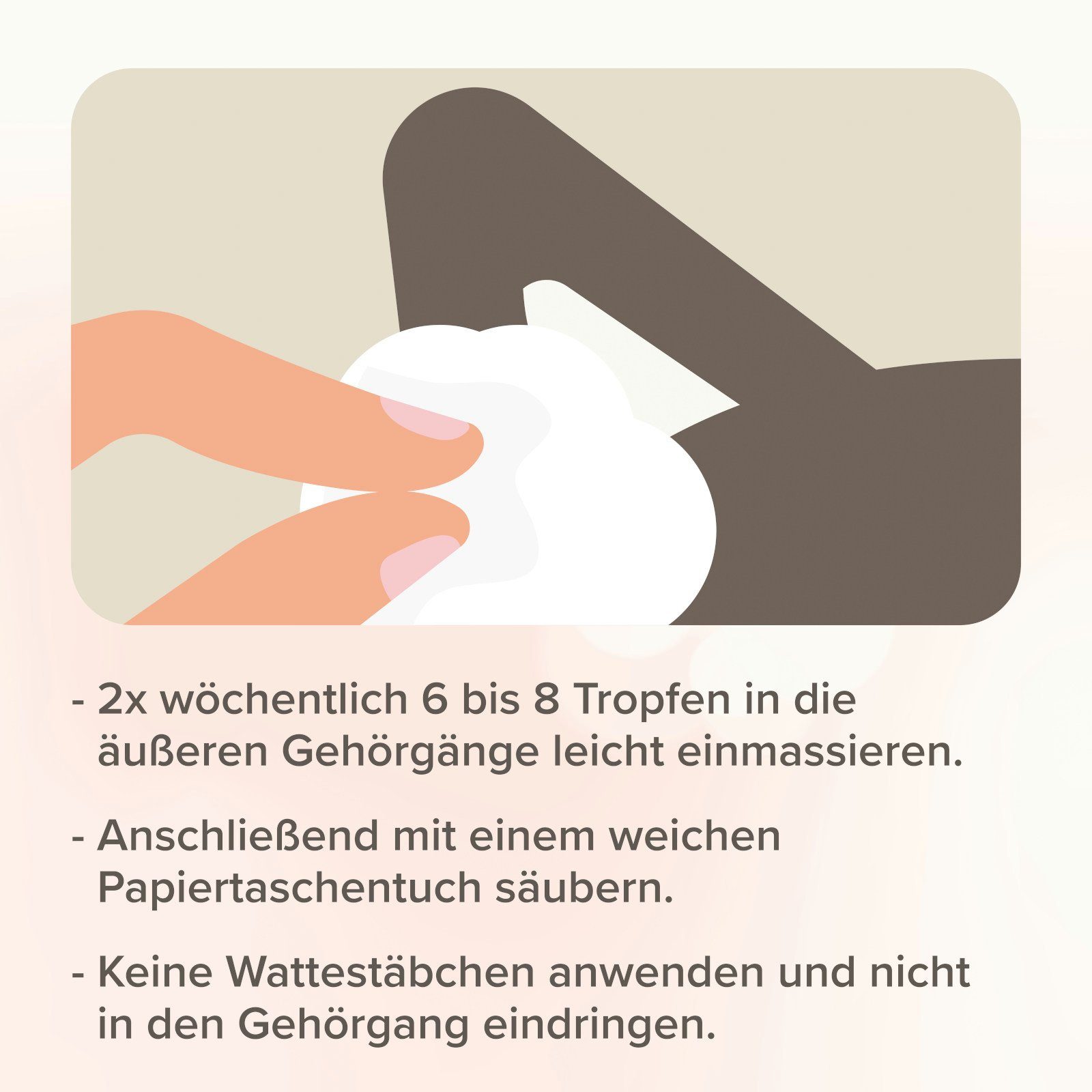 beaphar Ohrenreiniger Sensitiv Ohrenreiniger - 50 ml, Für Hunde & Katzen