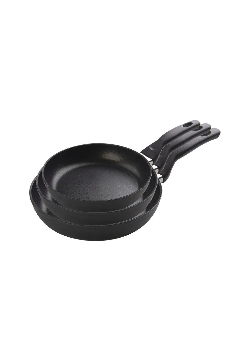 BALLARINI Bratpfanne BALLARINI Pfannen-Set Aluminium 3-teilig Ø 20 cm Ø 24 cm Ø 28 cm, (3-tlg)