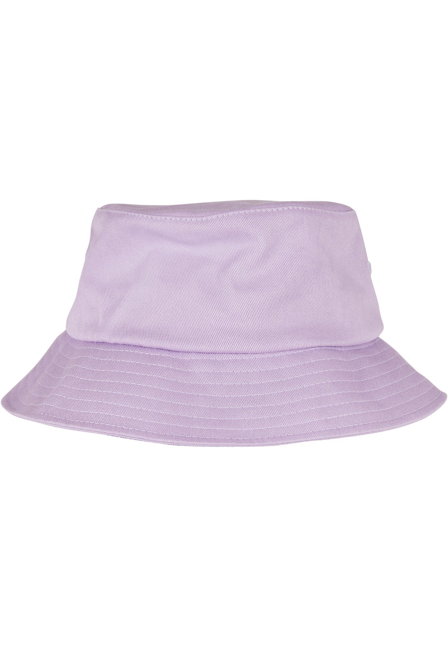 Cotton Flex Cap Flexfit Bucket Hat lilac Accessoires Twill Flexfit