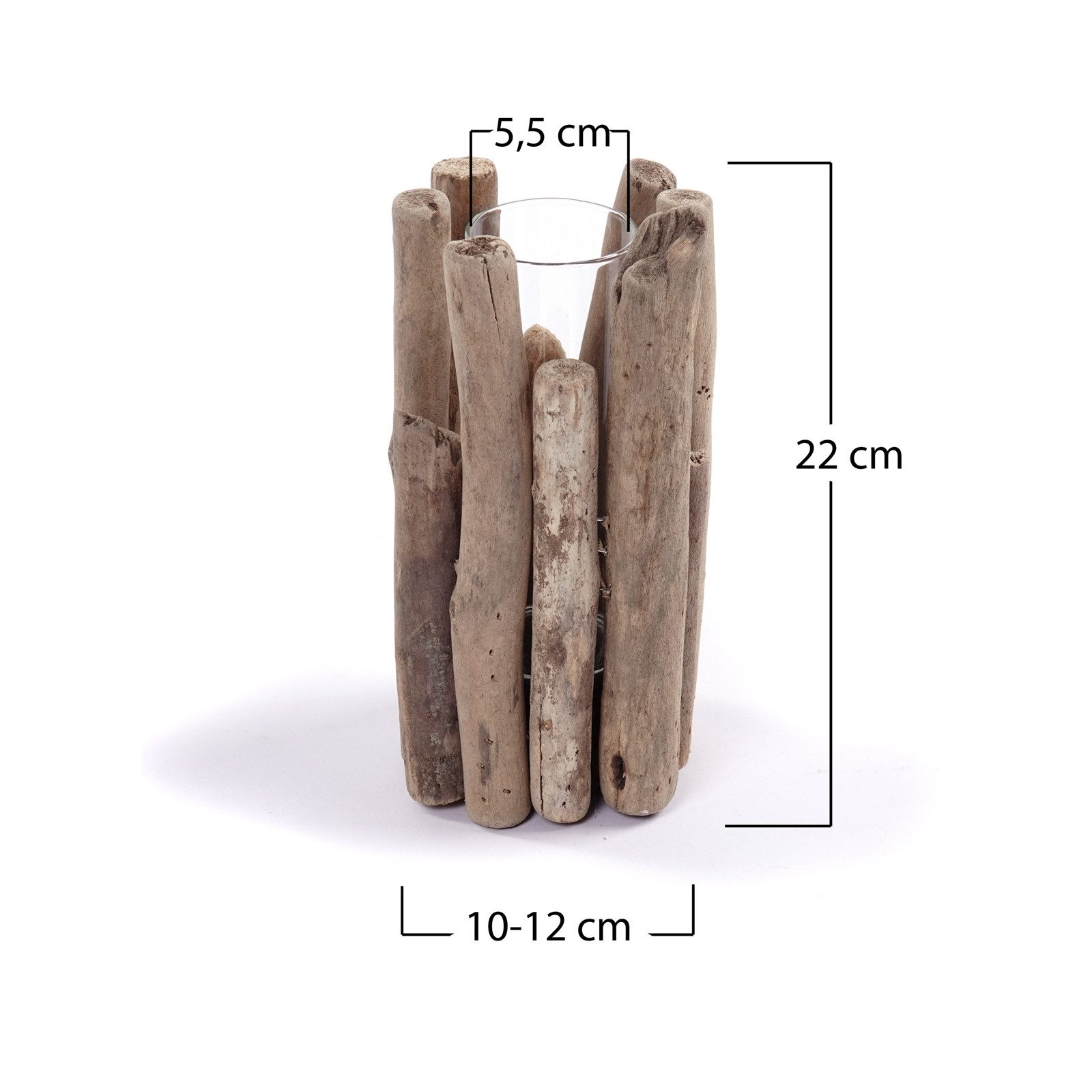 DESIGN DELIGHTS Wasserhyazinthenvase TISCH BLUMENVASE "MIRA", günstig online kaufen