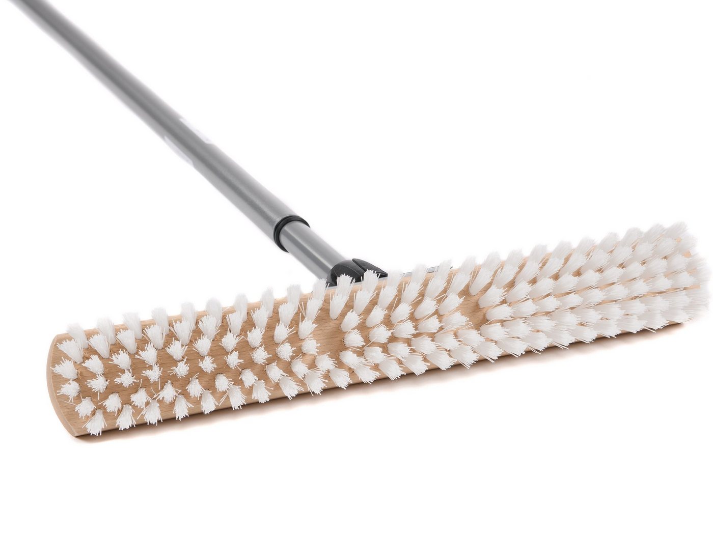 Thumbnail - BawiTec Reinigungsbürste Schrubber 40cm Großraumschrubber mit Teleskopstiel Stiel verstellbar