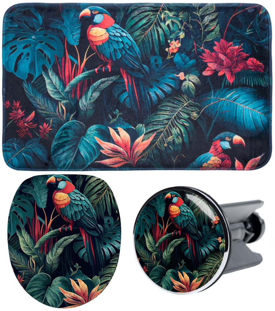 Sanilo Badaccessoire-Set 3-teilig Exotic, WC-Sitz mit günstig online kaufen