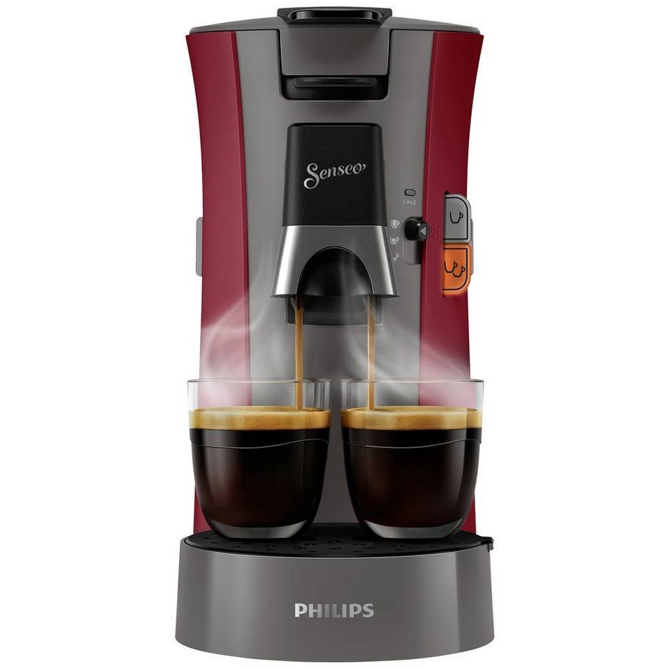 Philips Kaffeepadmaschine SENSEO® Kaffeepadmaschine Select,  Kaffeestärkewahl Plus