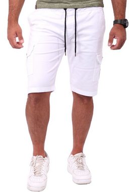 Reslad Cargoshorts Reslad Cargoshorts Herren Kurz Chinohose Freizeithose Chino Cargo-Hose (1-tlg) bequeme Cargo Shorts Herren Hose kurze Hose mit Seitentaschen