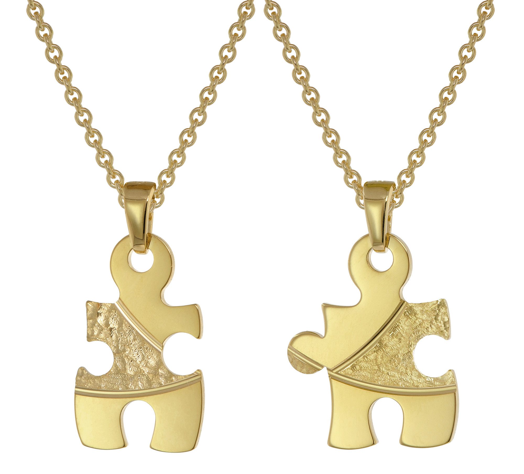 trendor Kette mit Anhänger Puzzle Partner günstig online kaufen
