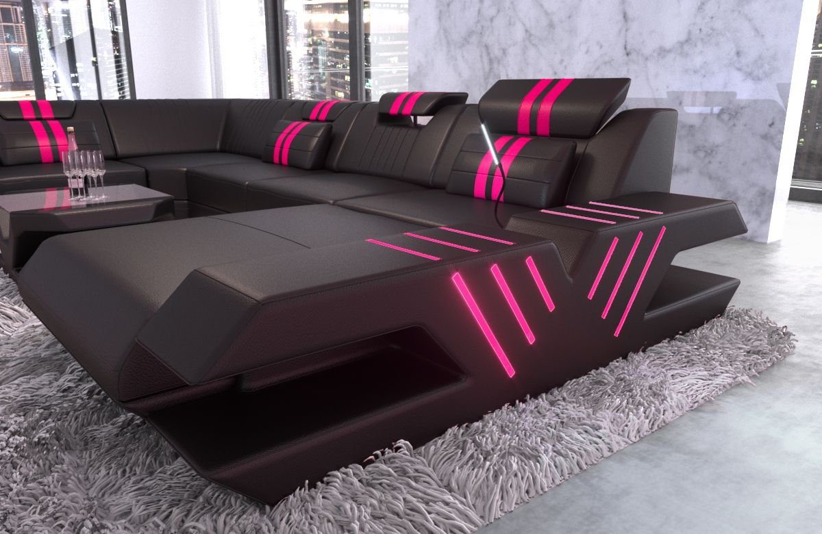 Sofa Dreams Wohnlandschaft Ledercouch Sofa Leder günstig online kaufen