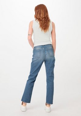 Hessnatur 5-Pocket-Jeans Bea High Rise Straight Cropped aus reinem (1-tlg)
