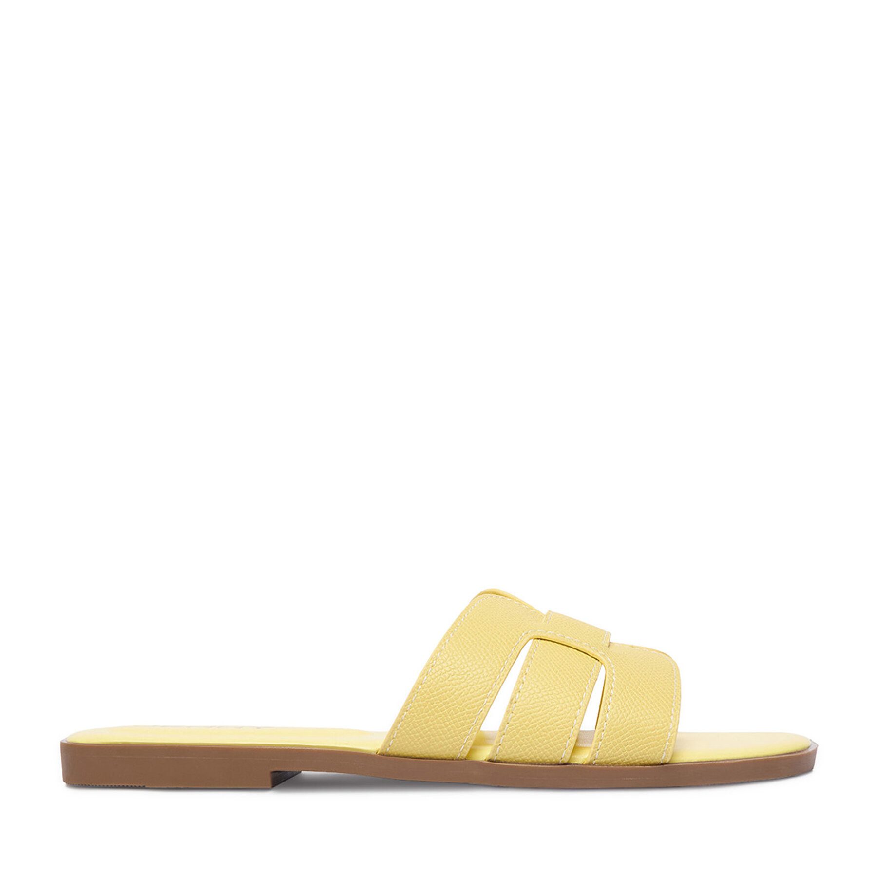 Jenny Jenny Damen Flip-Flops Gelb Badepantolette