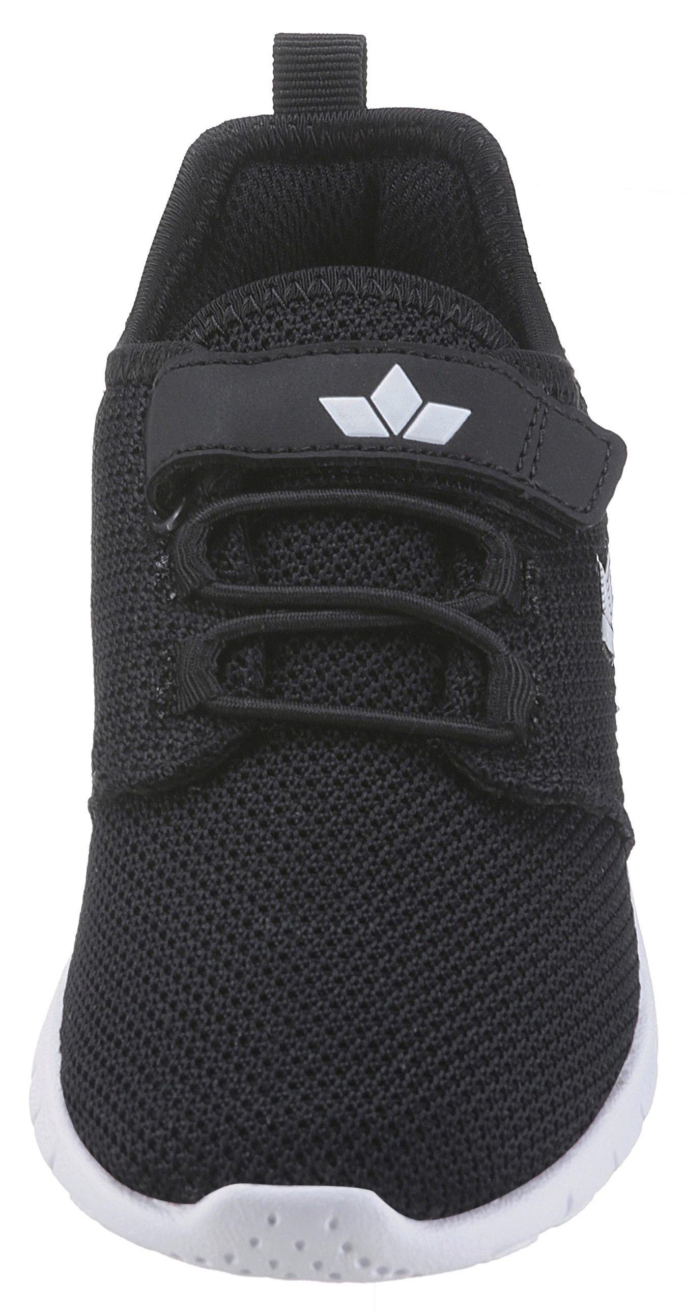 PANCHO Gummibändern und schwarz/weiss Lico Klettverschluss mit Sneaker