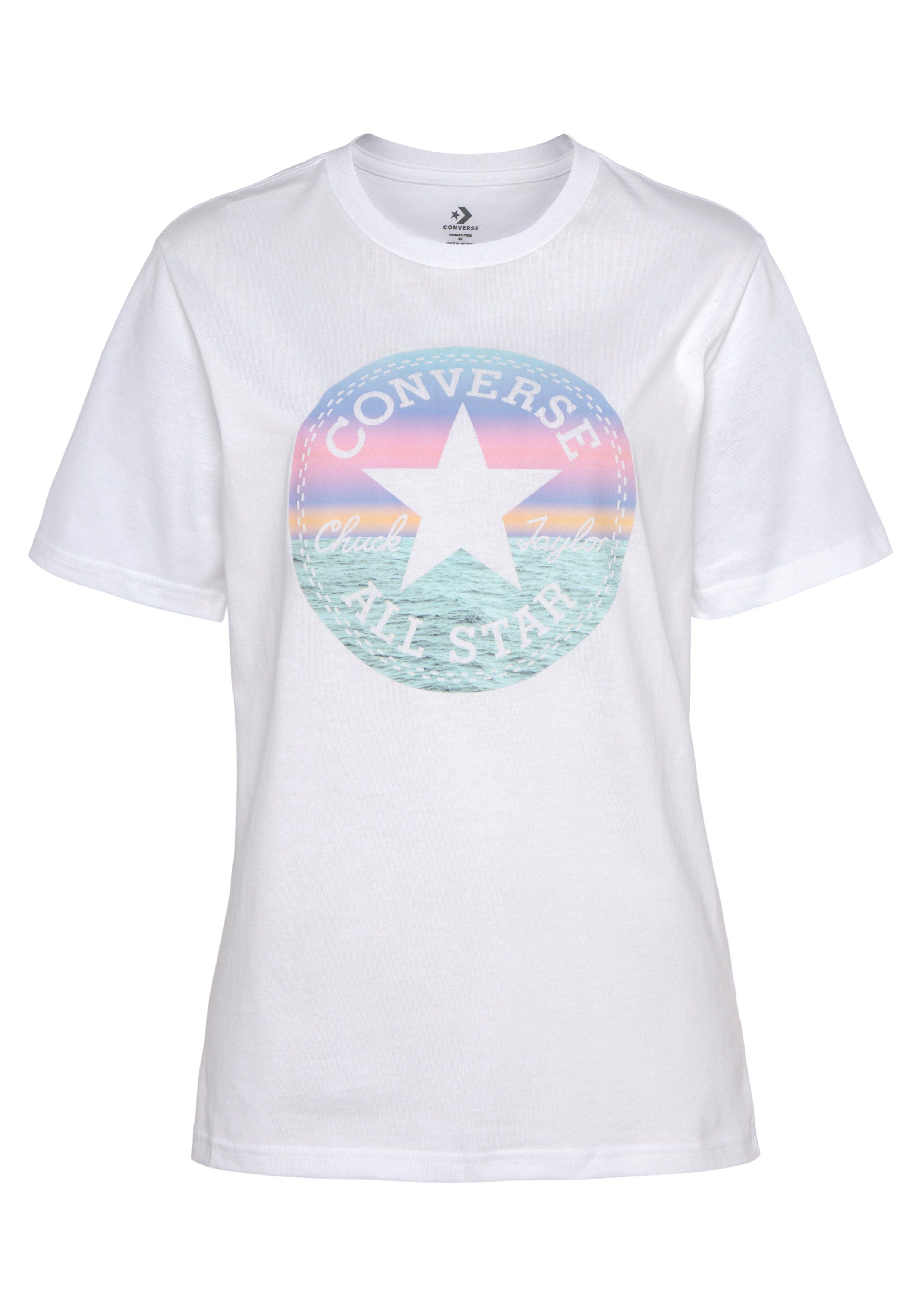 Converse T-Shirt GO-TO COASTAL ALL T-SHIRT weiß STAR