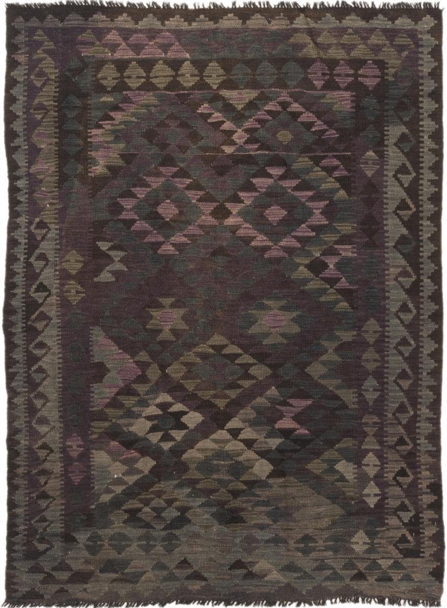 Orientteppich Kelim Afghan Heritage 149x191 Handgewebter Moderner Orientteppich, Nain Trading, rechteckig, Höhe: 3 mm