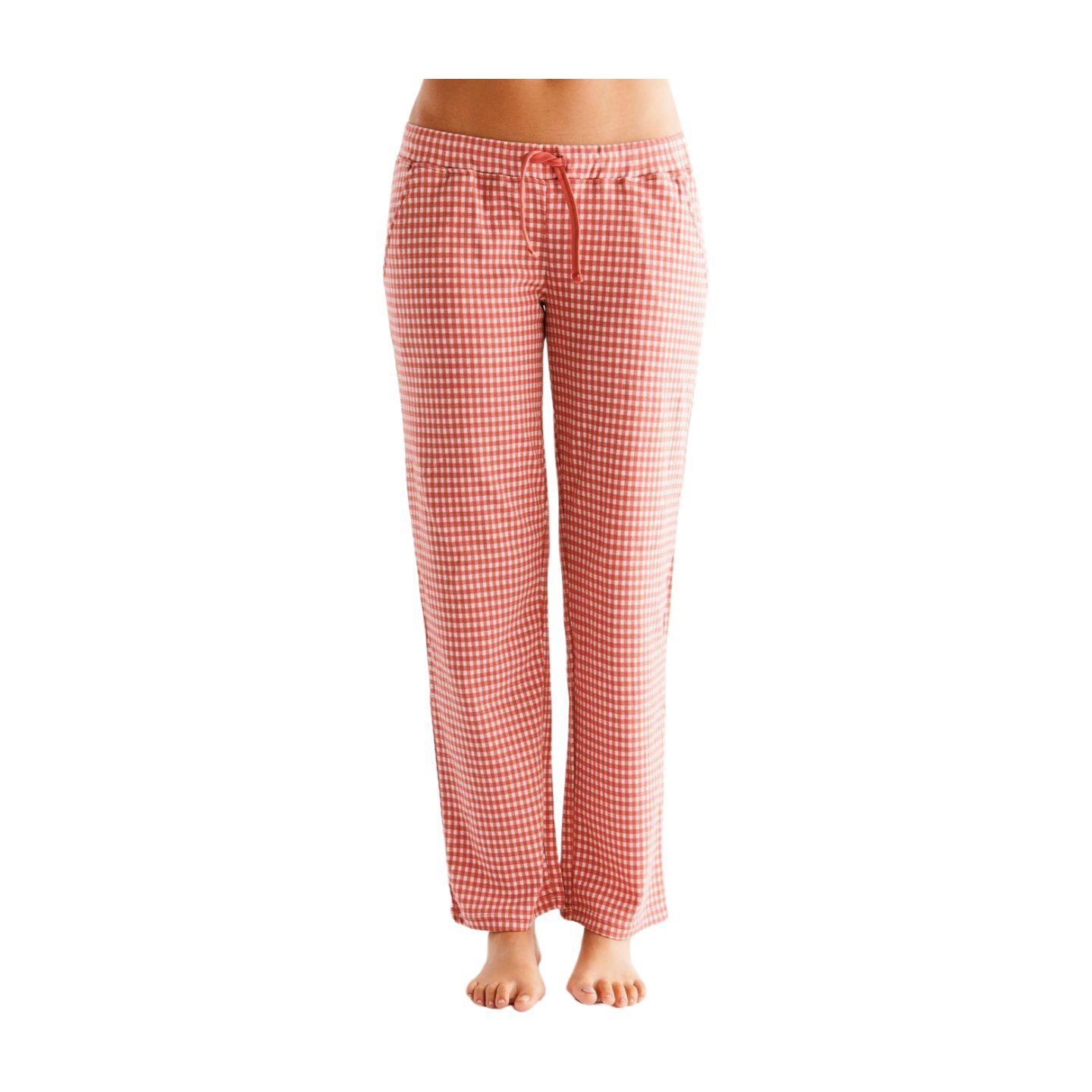 Pyjamahose Damen Jacquardhose