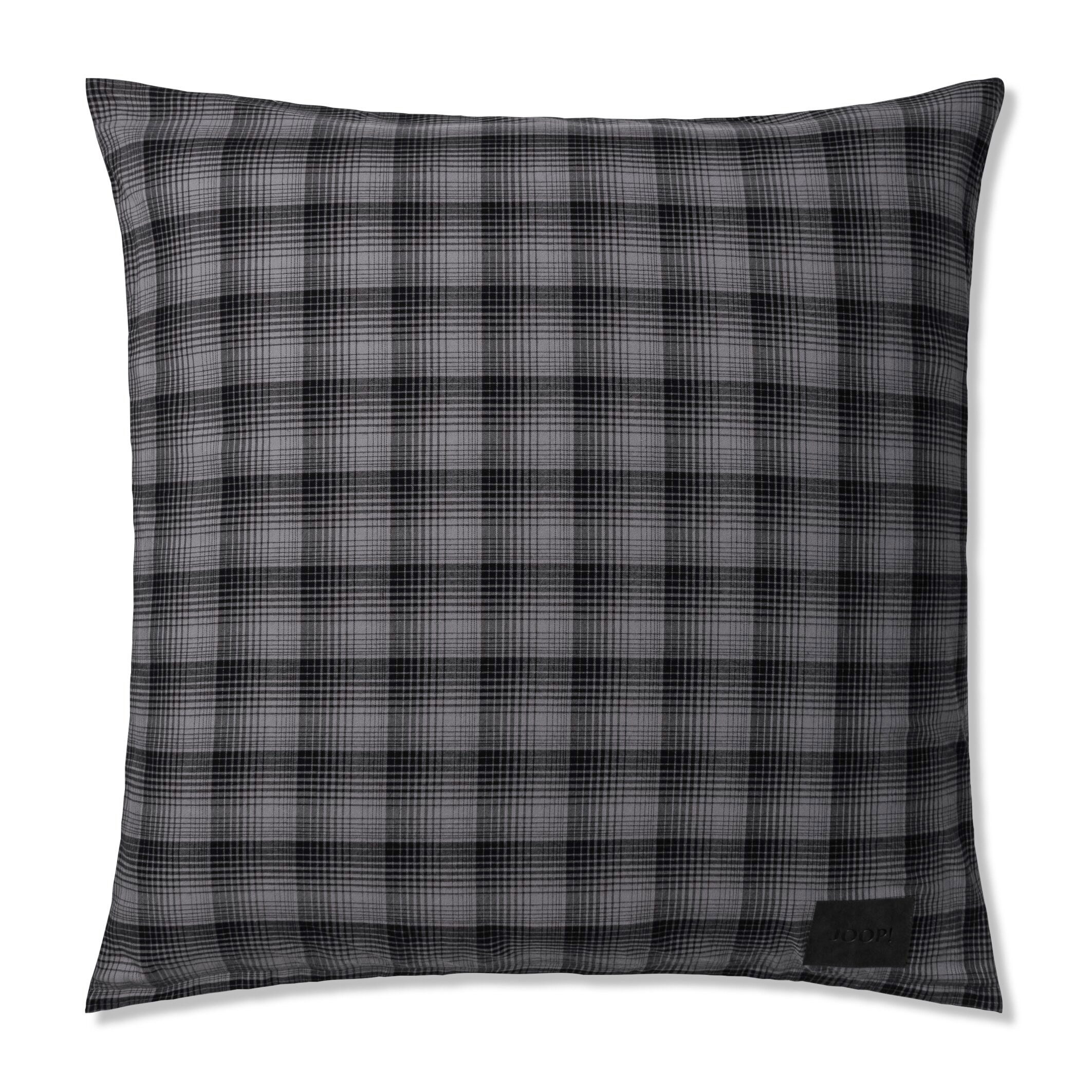 JOOP! Bettwäsche JOOP! LIVING - SOFT CHECKS Kissenbezug, Textil, 1 teilig
