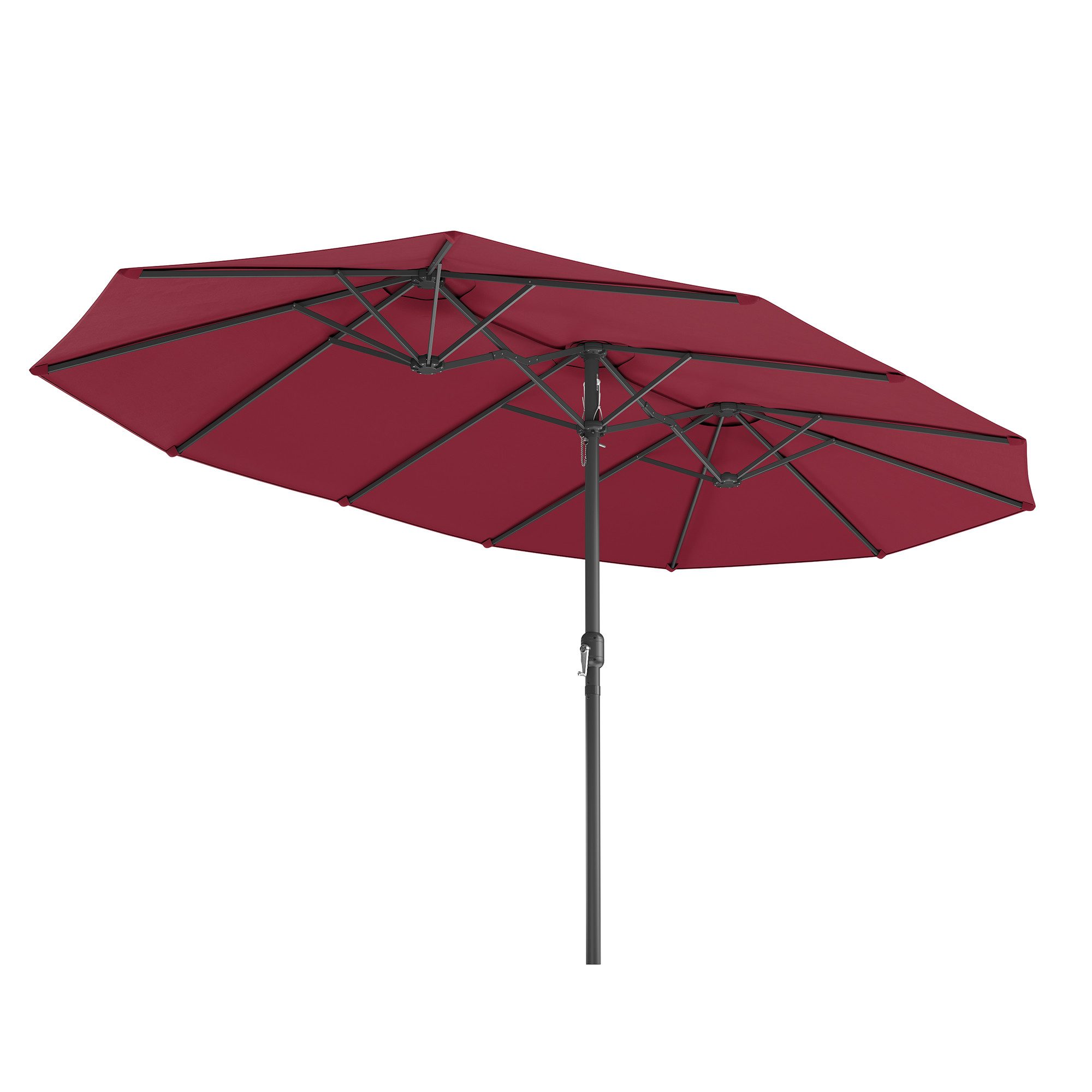 SONGMICS Sonnenschirm, LxB: 460x270 cm, extra günstig online kaufen
