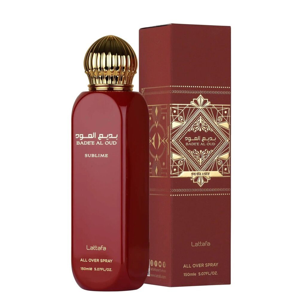 Lattafa Körperspray Bade'e Al Oud Sublime Körperspray 150 ml (Unisex)