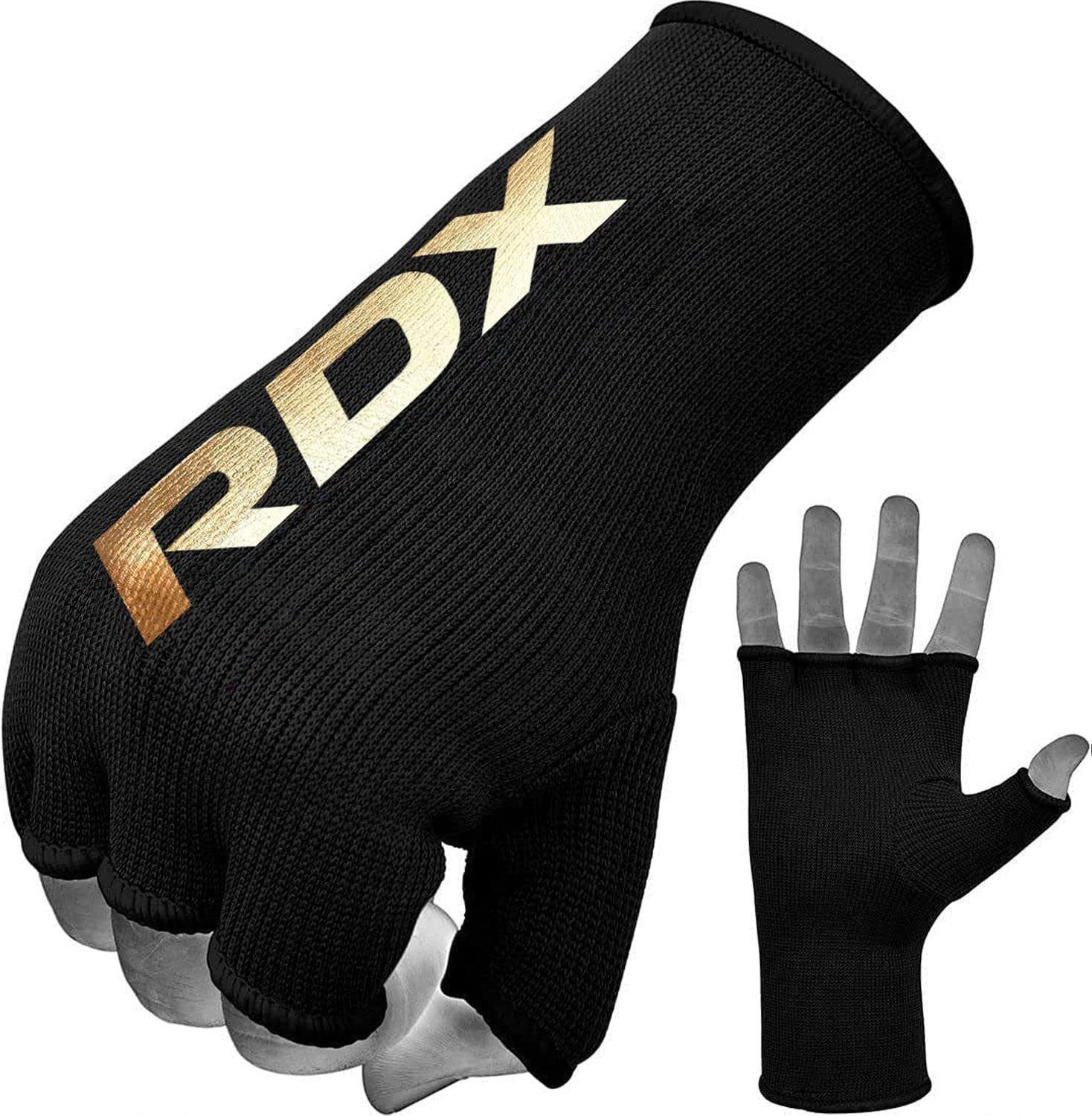 RDX RDX BLACK Boxbandagen Sparring Wraps Hand Innere Boxen Sports Boxbandagen Handschuhe Training,