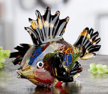 Casablanca by Gilde Tierfigur Glas Fisch (1 St), farblich durchgefärbt