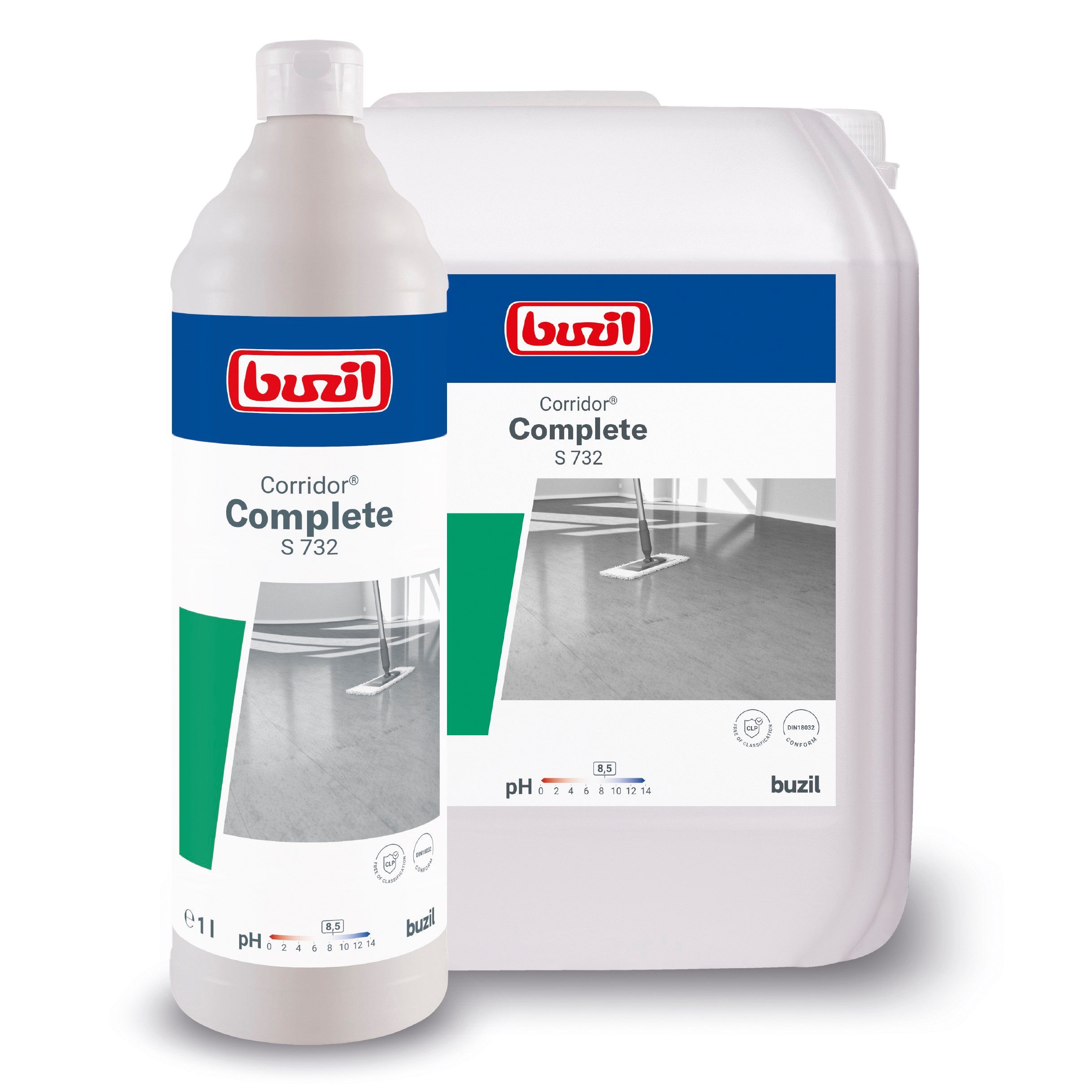 Buzil S732 Corridor® Complete Glänzende Mehrzweckemulsion Bodenpflegemittel