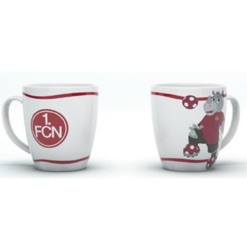 VertriebsArena GmbH Becher 1. FC Nürnberg Tasse Rhinola, Keramik