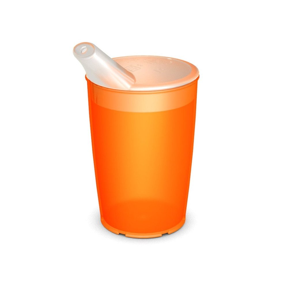 Ornamin Schnabelbecher 2er Pflegebecher Set mit Schnabelaufsatz mit kleiner Öffnung, Trinkhilfe l Pflegebecher l Schnabeltasse l Selbstständig trinken – Bild 3 von 5