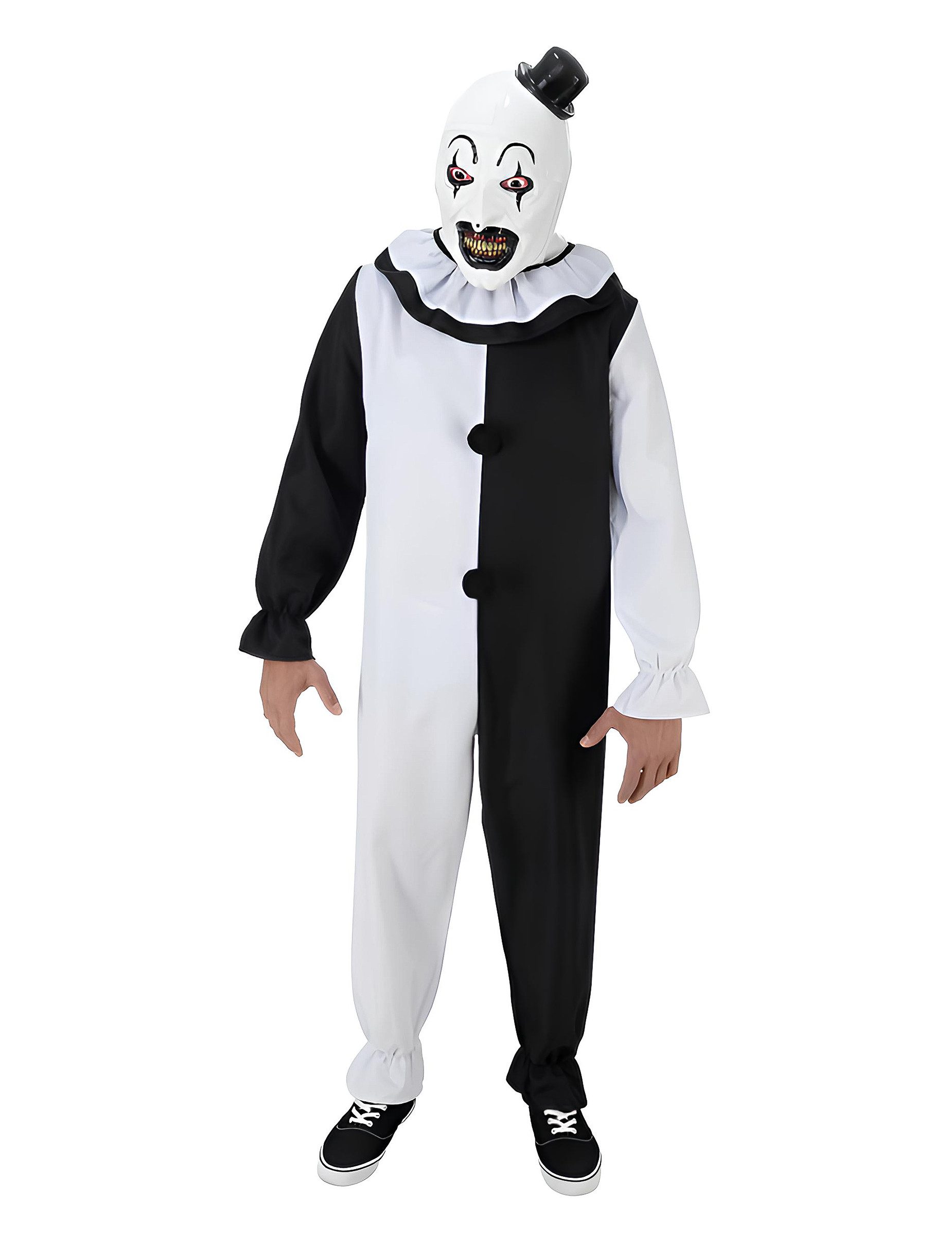 CHAKS Monster-Kostüm Terrifier Clownkostüm für Erwachsene